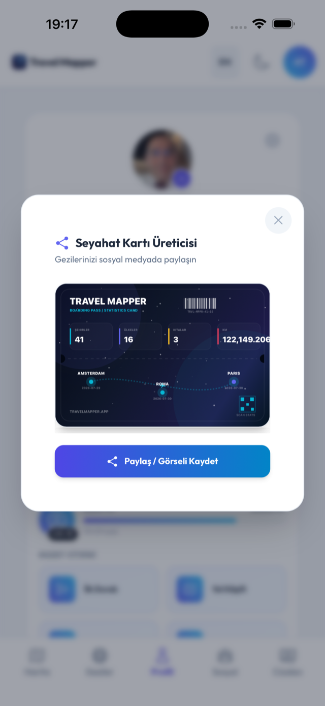 Seyahat kartı